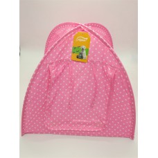 pinjum Cat Pet Camping Tent House Foldable Bed Durable Cute Polka Dots Cave