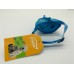pinjum Dog Puppy Pet Cute Muzzle Anti-bite Mouth Covers Set Masks Anti-picking Mouth Set-Blue
